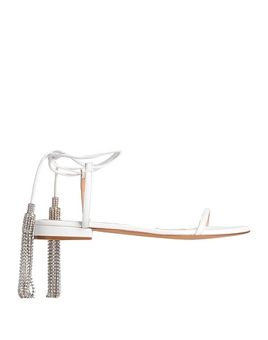 ALEXANDRE VAUTHIER Sandals White Soft Leather