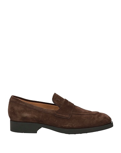 TOD'S モカシン ダークブラウン 革（なめし加工）