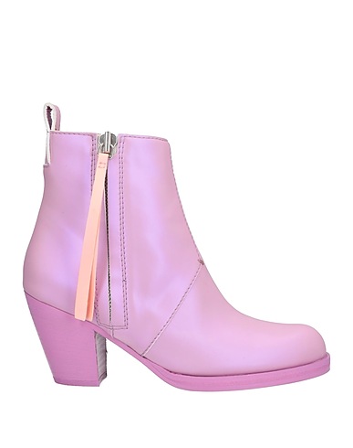 ACNE STUDIOS Ankle boot Pink Textile fibers