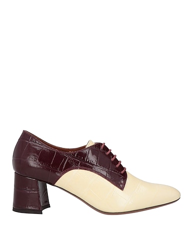 L' AUTRE CHOSE Laced shoes Cream Leather