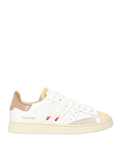 HIDNANDER Sneakers Cream Soft Leather