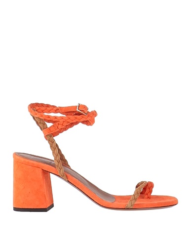 L' AUTRE CHOSE Flip flops Orange Leather