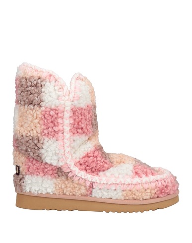 MOU Ankle boot Pink Textile fibres