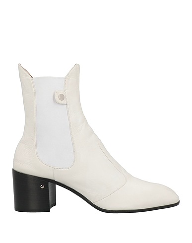 LAURENCE DACADE Ankle boot White Soft Leather