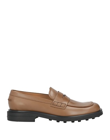 TOD'S Mokassins Khaki Leder