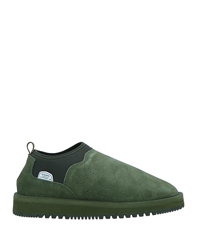 SUICOKE Μποτάκι Στρατιωτικό πράσινο Δέρμα, Ίνες υφασμάτων