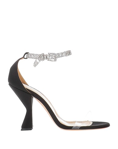 GIANNICO Sandals Black Textile fibres