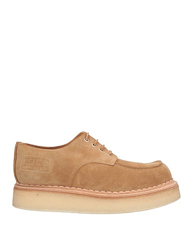 KENZO Laced shoes Beige Leather