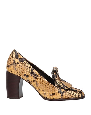 TORY BURCH Loafers Sand Soft Leather