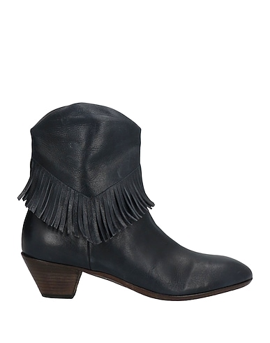 JO GHOST Ankle boot Midnight blue Leather