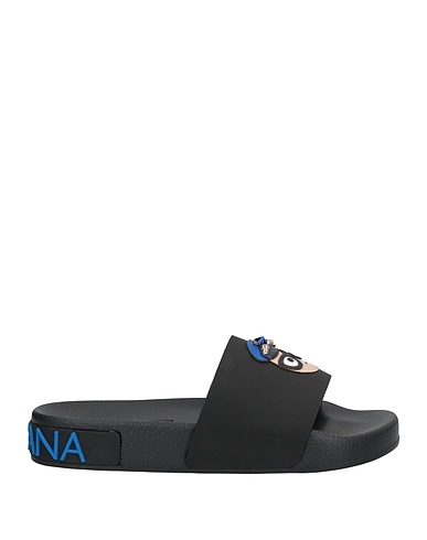 DOLCE&GABBANA Sandals Black 100% Calfskin
