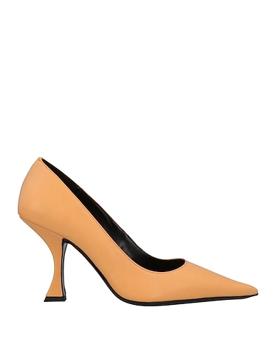 BY FAR 펌프스 샌드 가죽