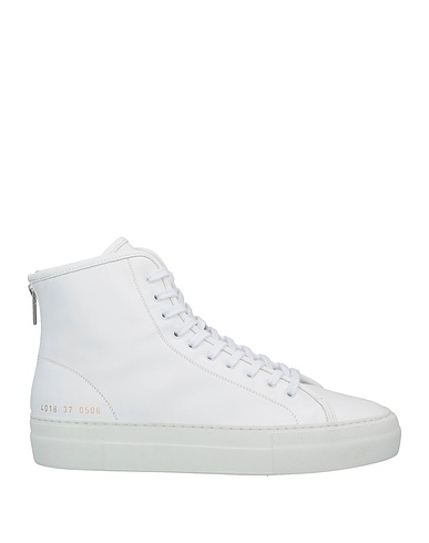 WOMAN by COMMON PROJECTS Sneakers White 100% Soft Leather