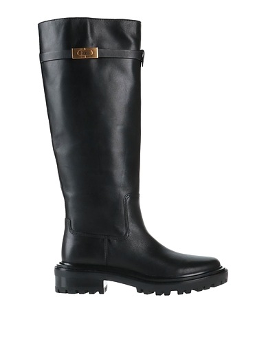 TORY BURCH Boots Black Calfskin