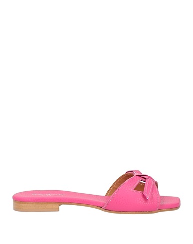 BALDININI Sandals Fuchsia Soft Leather
