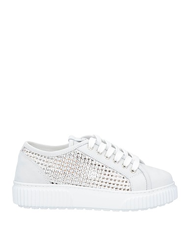 BALDININI Sneakers Light grey Soft Leather