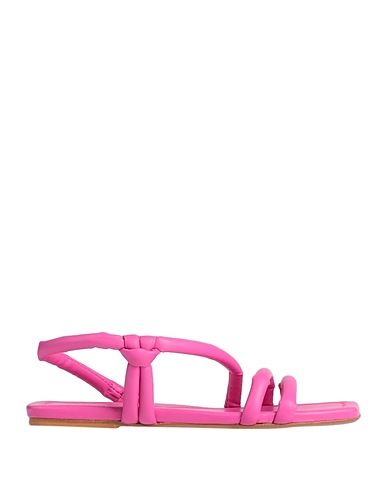 BALDININI Sandals Fuchsia Leather