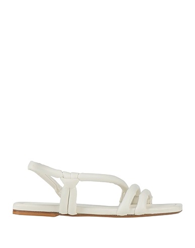 BALDININI Sandals White Leather