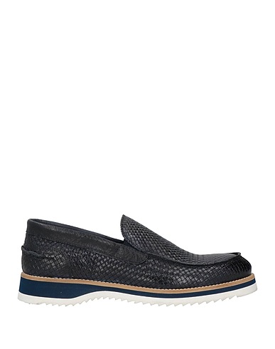 BALDININI Loafers Navy Leather