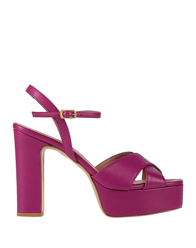 BALDININI Sandals Mauve Soft Leather