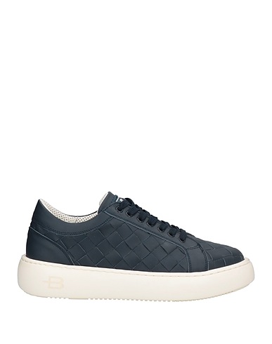 BALDININI Sneakers Navy blue Soft Leather