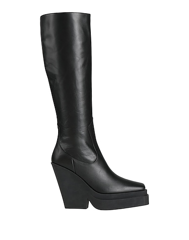 GIA BORGHINI Boots Black Leather