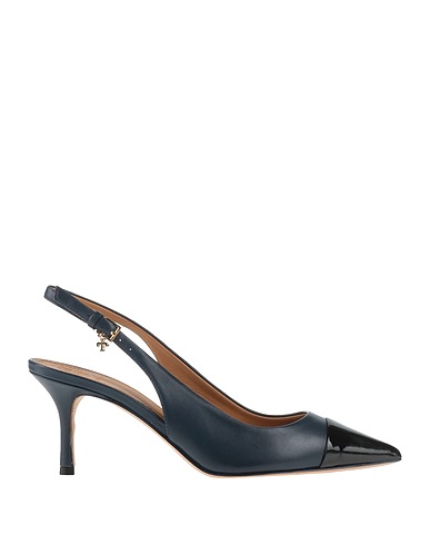 TORY BURCH Court Midnight blue Soft Leather