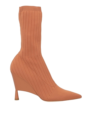 GIA / RHW Ankle boot Tan Textile fibers