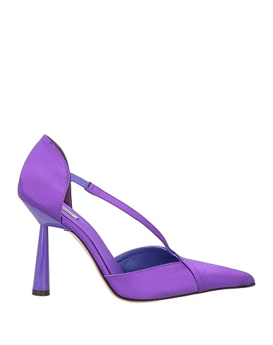 GIA / RHW Pump Purple Textile fibers