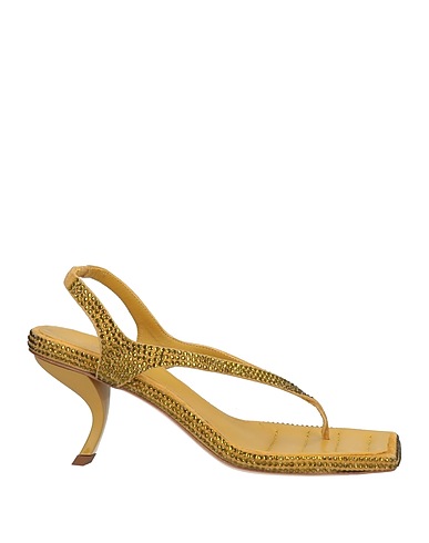 GIA / RHW Flip flops Lime green Leather