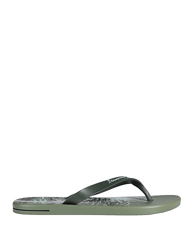 IPANEMA Flip flops Military green PVC - Polyvinyl chloride