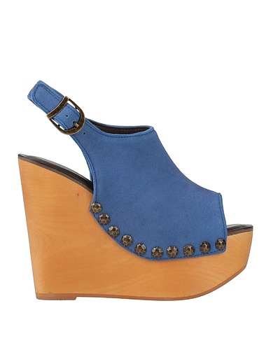 JEFFREY CAMPBELL Mules and clogs Pastel blue Leather