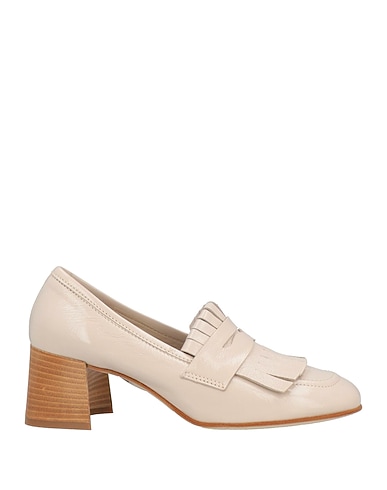 BALDININI Loafers Ivory Soft Leather
