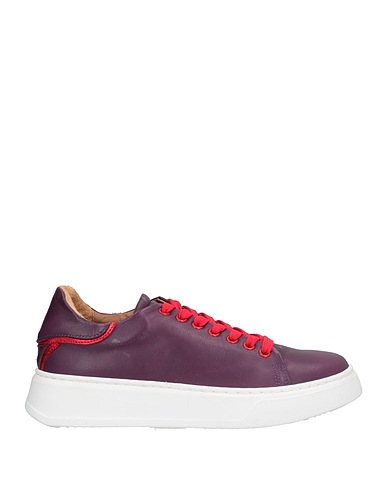STELE Sneakers Dark purple Calfskin
