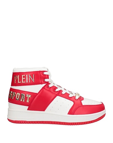 PLEIN SPORT Sneakers Red Textile fibres