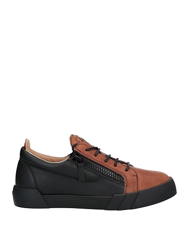 GIUSEPPE ZANOTTI Sneakers Brown Soft Leather