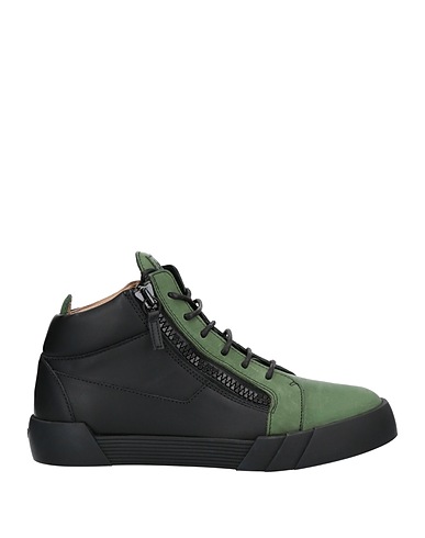 GIUSEPPE ZANOTTI Sneakers Military green Soft Leather