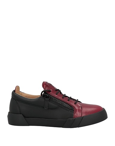 GIUSEPPE ZANOTTI Sneakers Burgundy Soft Leather