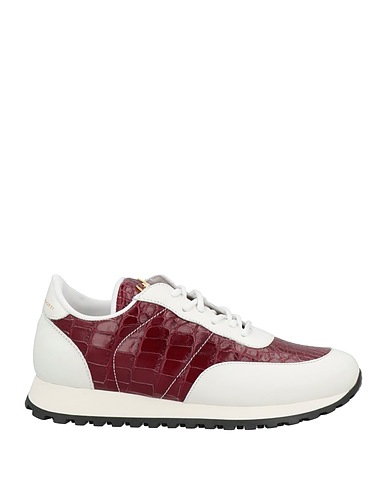 GIUSEPPE ZANOTTI Sneakers Burgundy Soft Leather