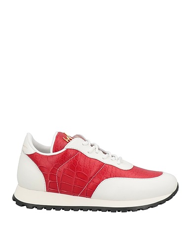 GIUSEPPE ZANOTTI Sneakers Brick red Soft Leather