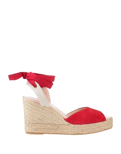 LE SOFIE Espadrillas Rosso Pelle