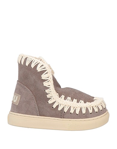 MOU Ankle boot Taupe Soft Leather