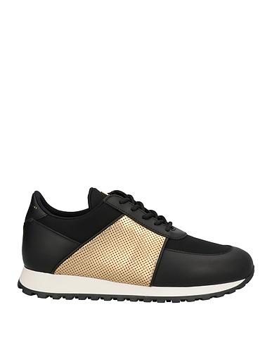 GIUSEPPE ZANOTTI Sneakers Nero Pelle, Fibre tessili
