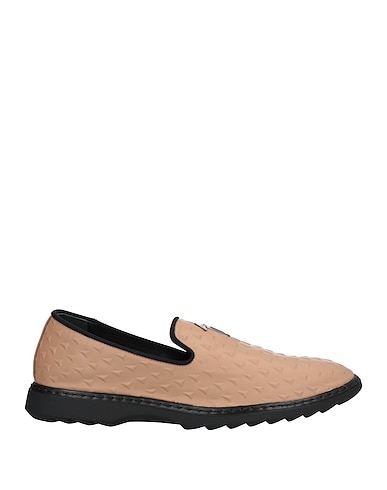 GIUSEPPE ZANOTTI Loafers Light brown Textile fibres
