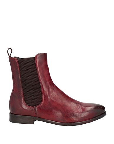 JP/DAVID Ankle boot Burgundy Soft Leather