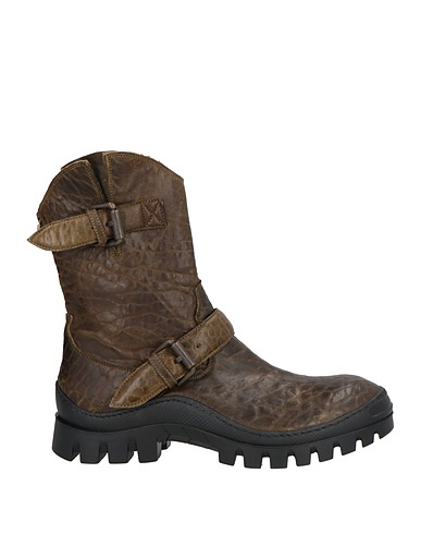 FAUZIAN JEUNESSE Ankle boot Military green Leather