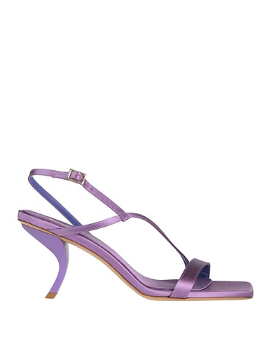 GIA / RHW Sandals Purple Textile fibres