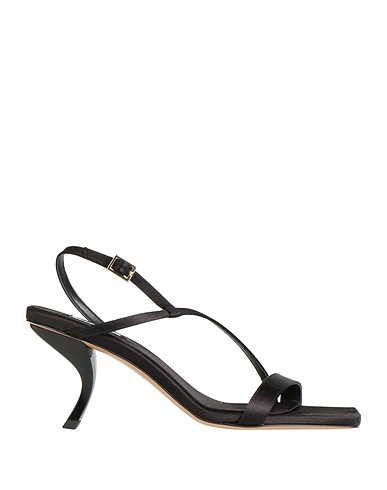 GIA / RHW Sandals Black Textile fibers