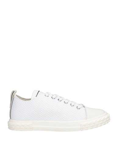 GIUSEPPE ZANOTTI スニーカー ホワイト 革 / 紡績繊維
