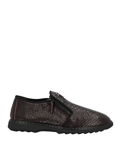 GIUSEPPE ZANOTTI Sneakers Chocolate brown Polyurethane